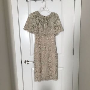 Lace midi dress